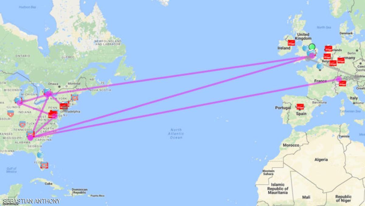اكتشاف 7 مواقع تجسس للمخابرات الأميركية