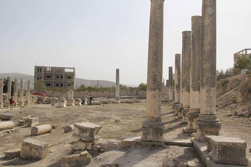 مجهولون يعتدون على موقع أثري في سبسطية
