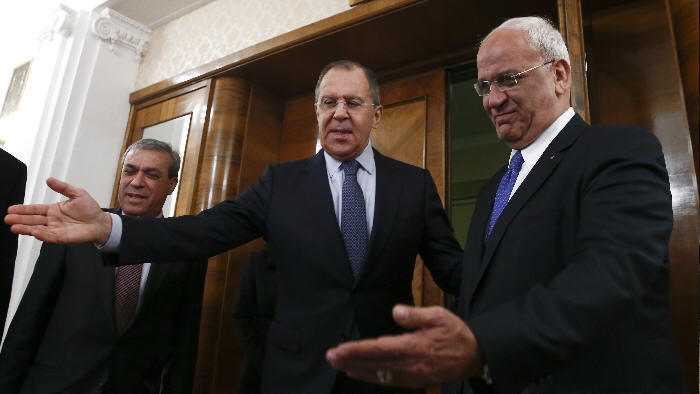 لافروف: روسيا تبذل جهودها في سبيل إنهاء الصراع الفلسطيني الإسرائيلي