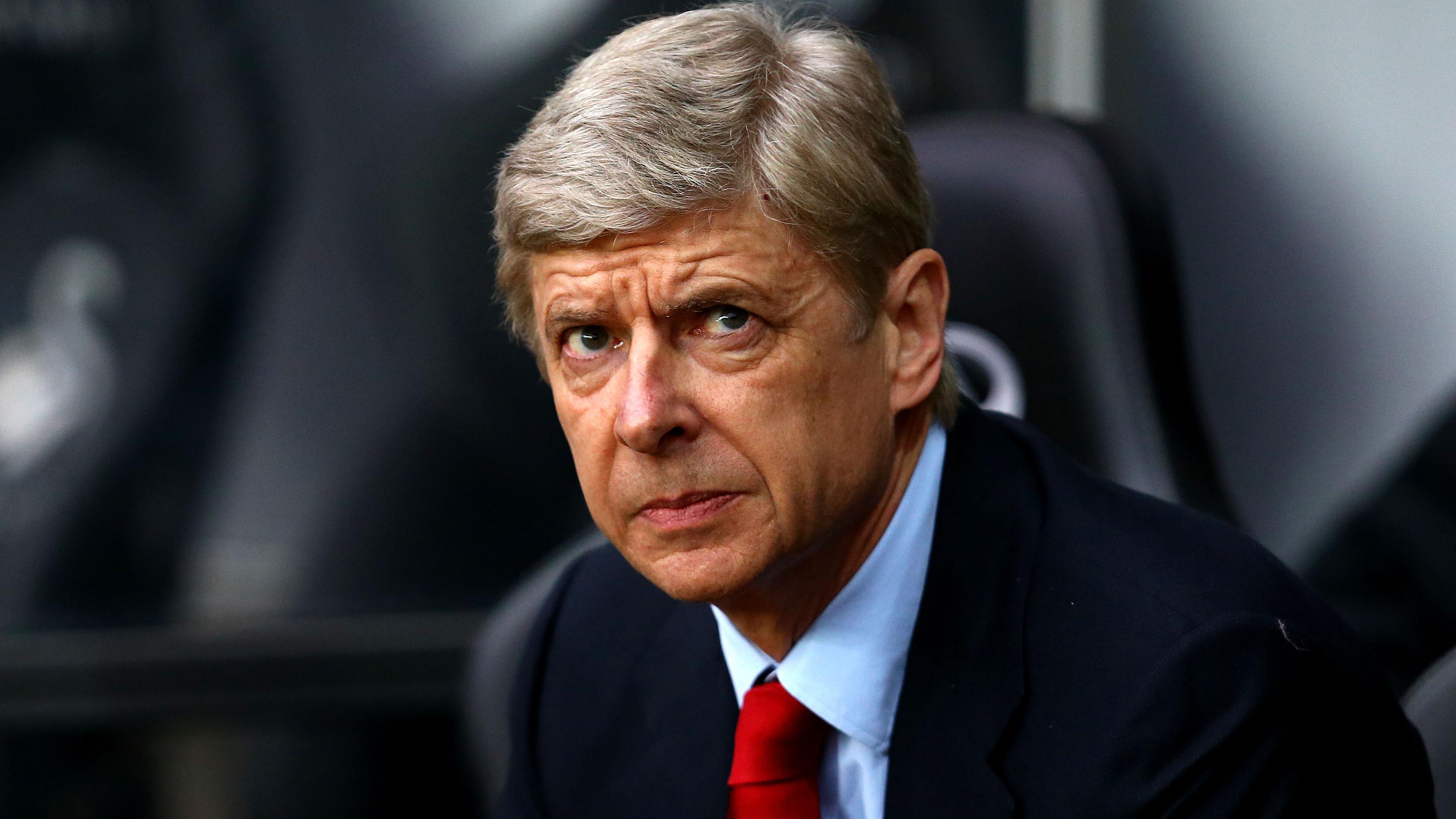 SWANSEA, WALES - MARCH 16: Arsene Wenger, Manager of Arsenal looks on prior to kick off during the Barclays Premier League match between Swansea City and Arsenal at Liberty Stadium on March 16, 2013 in Swansea, Wales. (Photo by Jan Kruger/Getty Images)