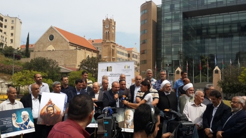 بيروت: اعتصام تضامني مع الأسرى في سجون الاحتلال