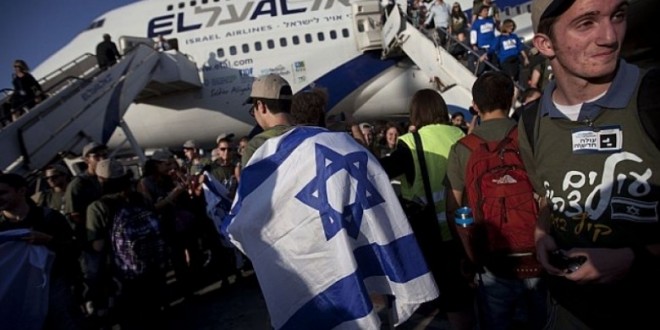 150 مهاجرا يهوديا فرنسيا يحطون في تل ابيب اليوم