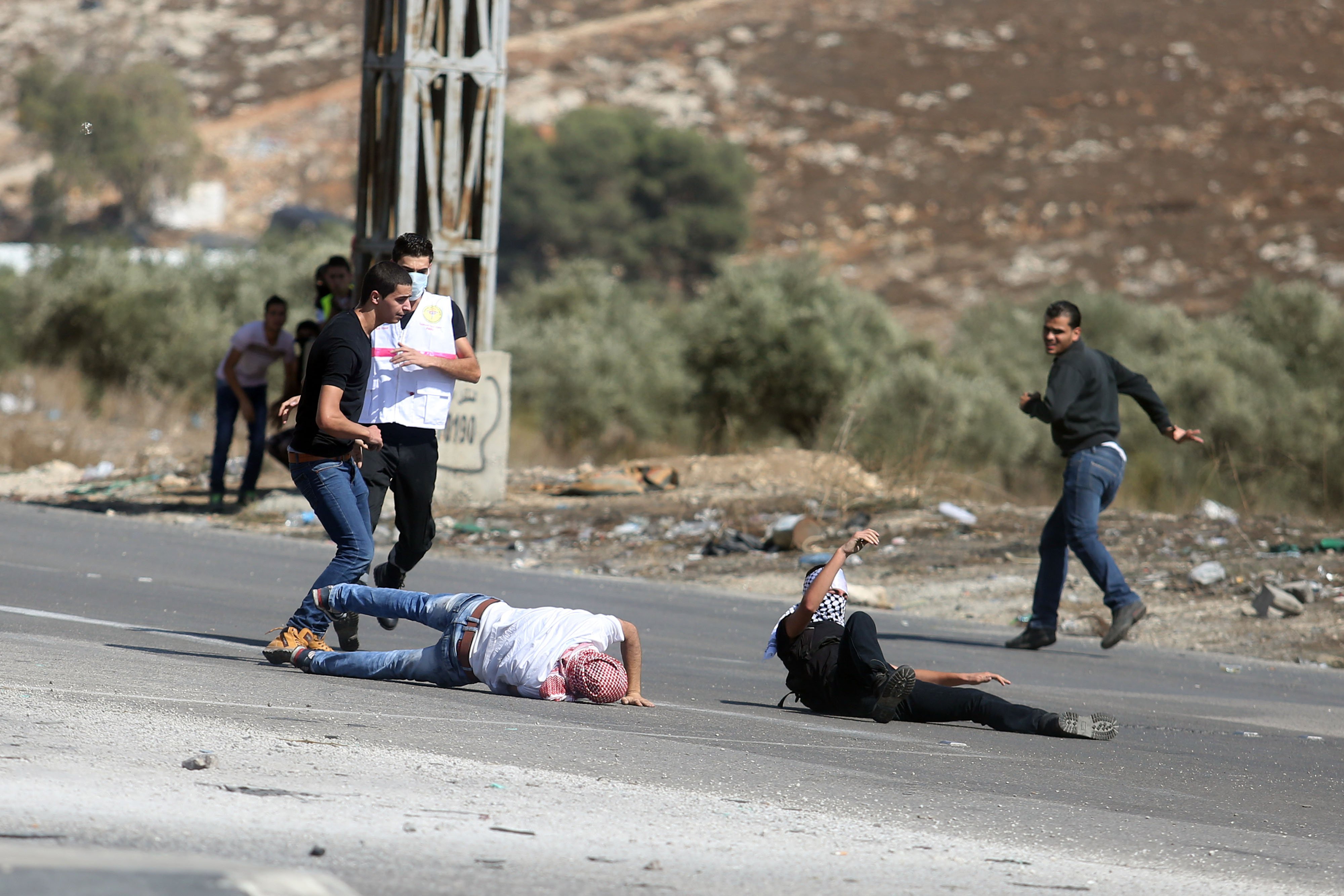 قلقيلية:إصابة شاب بالرصاص المطاطي خلال مواجهات مع الاحتلال