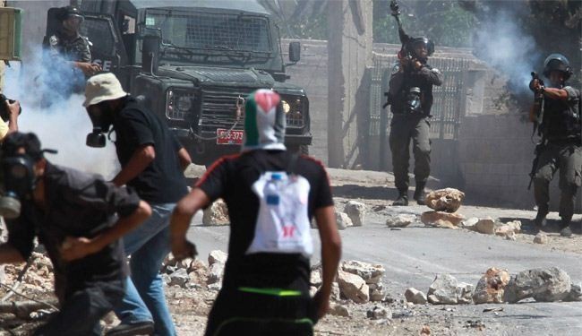 اندلعت مواجهات مع قوات الاحتلال في مدينة نابلس