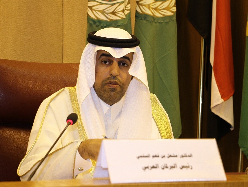 البرلمان العربي يجدد مطالبته بتمكين شعبنا من تقرير مصيره